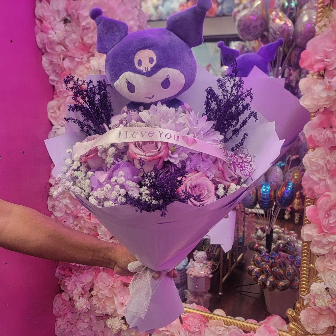 Kuromi Plushie Bouquet