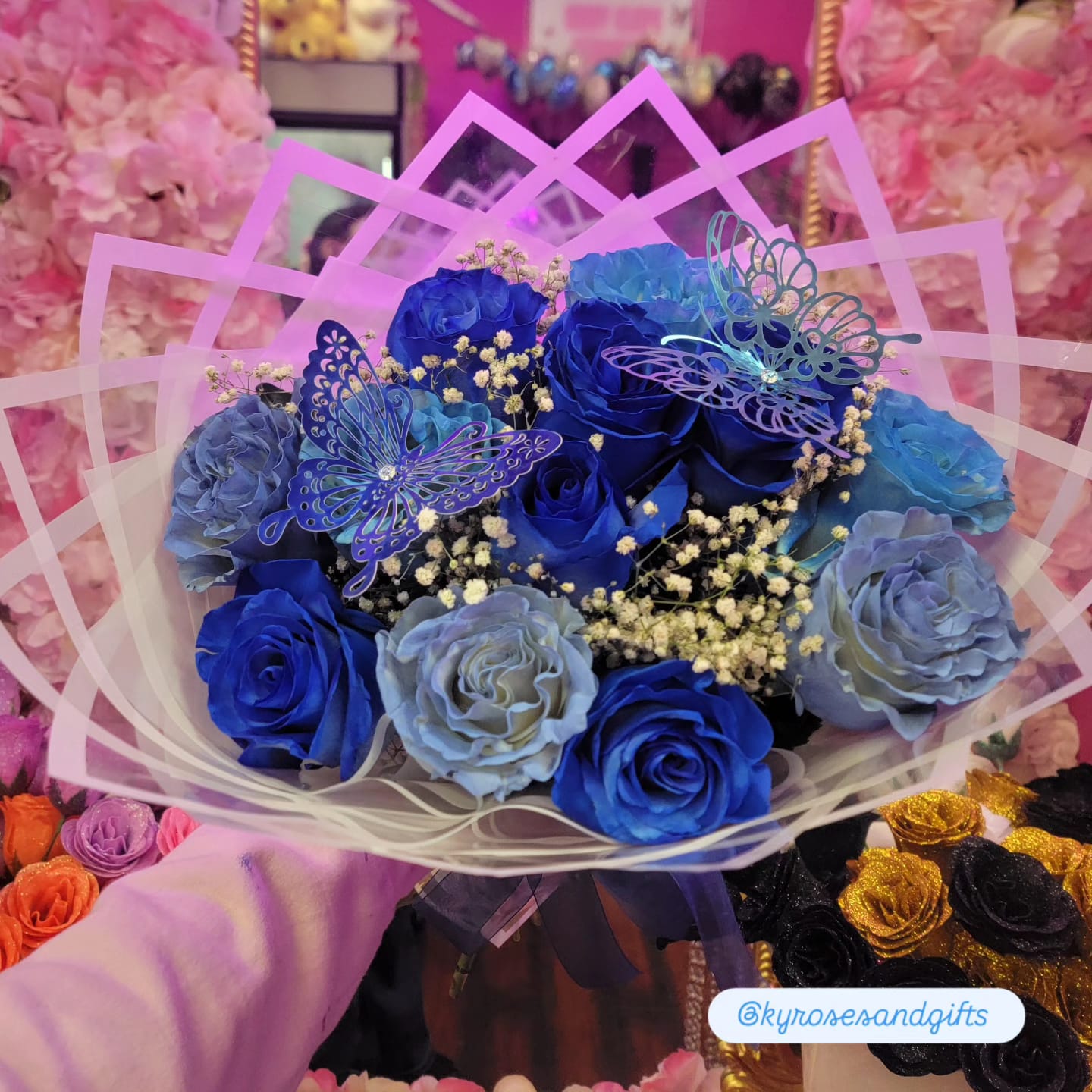 Shades of Blue Bouquet