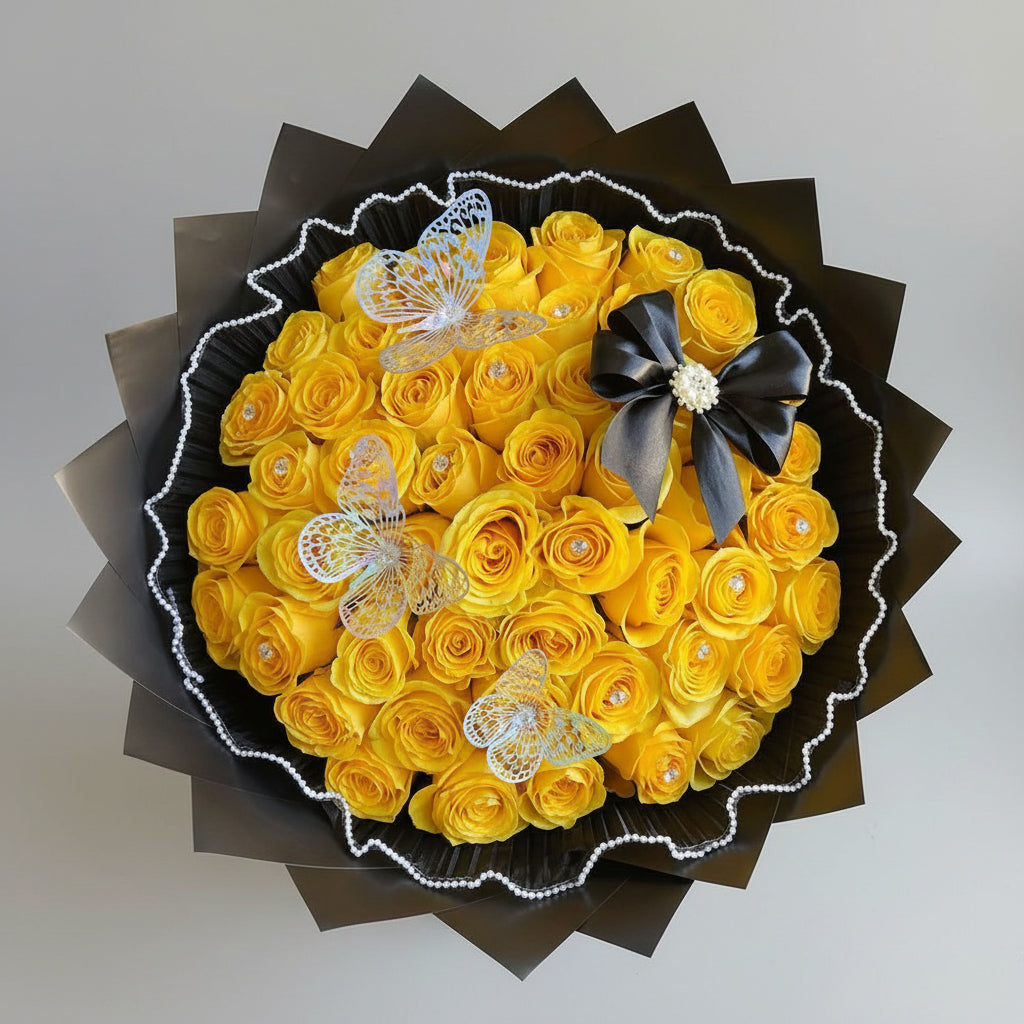 Black & Yellow Bouquet