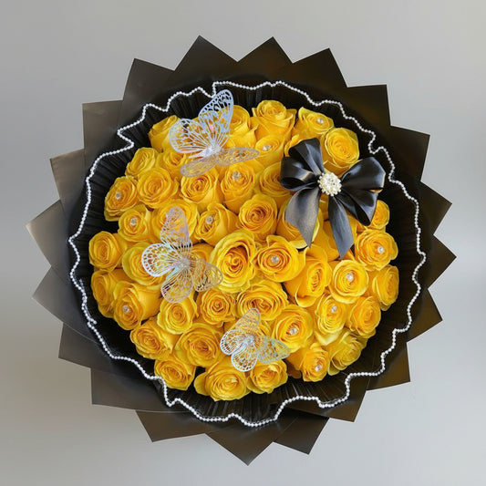 Black & Yellow Bouquet
