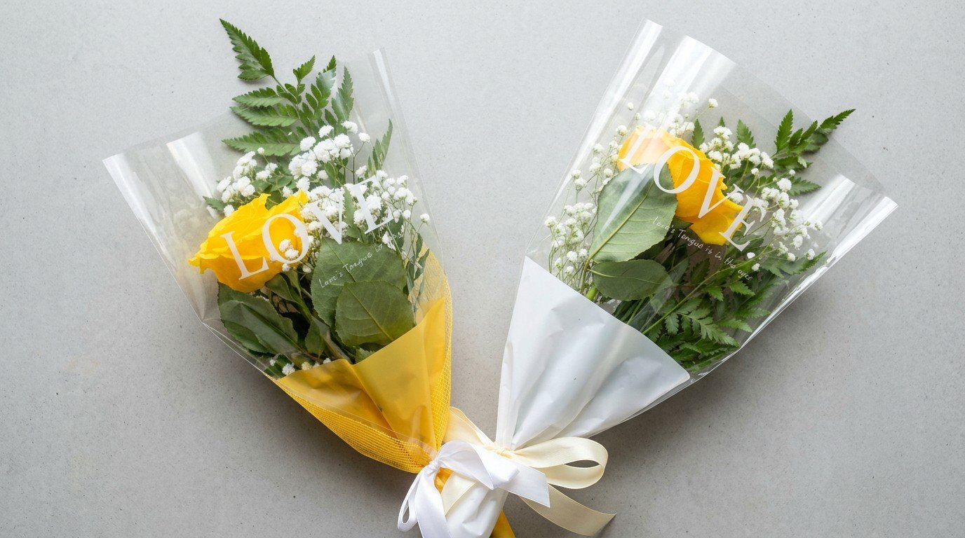Single Rose ( Wrapped Individualy)