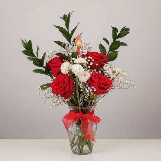 Vase Arrangement: Sweet Daisy Rose