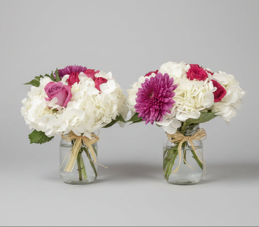 Hydrangea Bloom Jar