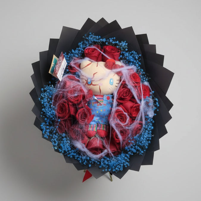 Hello Kitty Chucky Plushie Bouquet