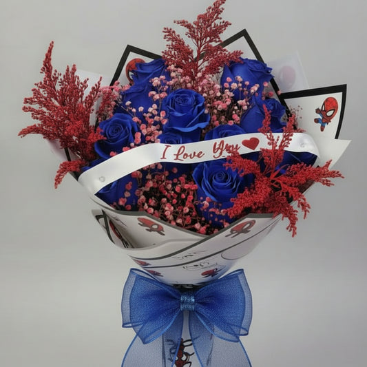 Spiderman I Love You Bouquet