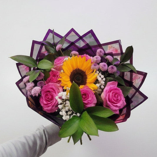 Center Sunflower Bouquet