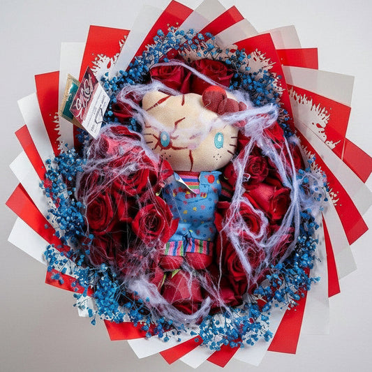 Hello Kitty Chucky Plushie Bouquet