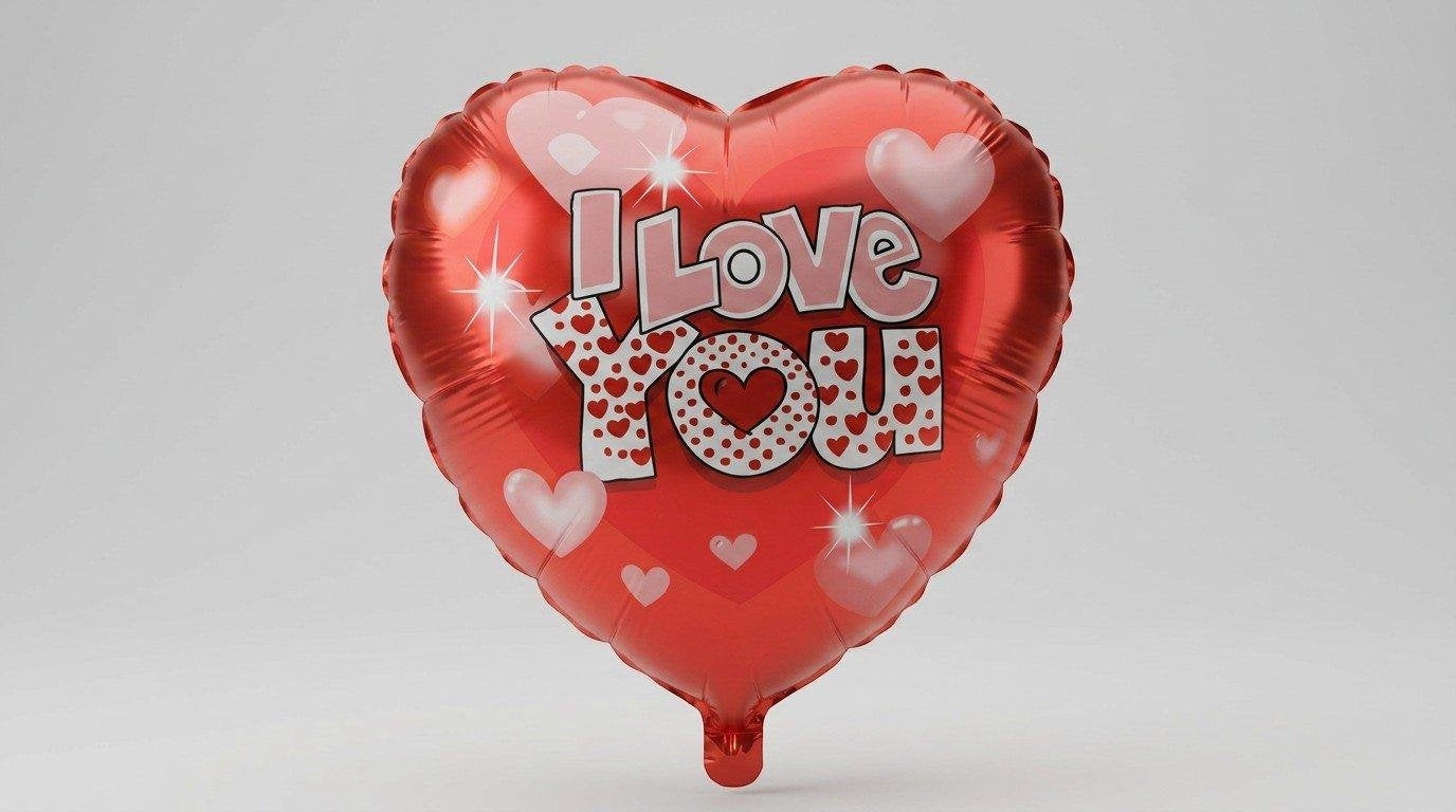 Love You Red 18' (HELIUM)