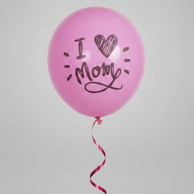 I <3 Mom Balloon (HELIUM)