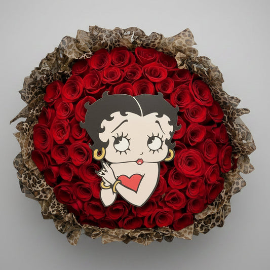 Betty Bop Red Bouquet