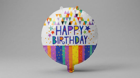 Birthday Colorful 18' (HELIUM)