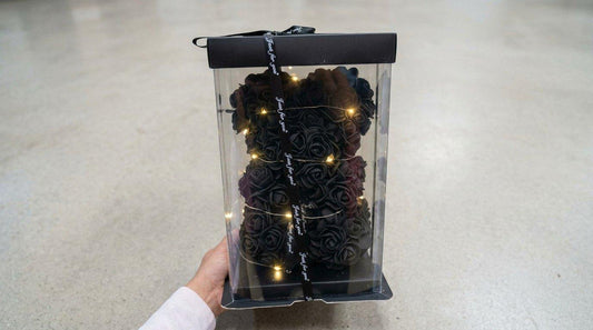 11in Black Bear with Lights