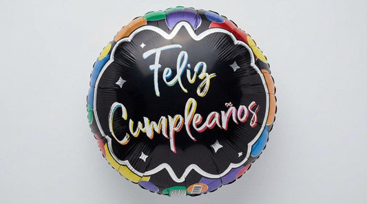 Birthday Spanish Circle 17'  (HELIUM)