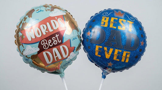 Best Dad 9in Balloon (AIR FILLED)