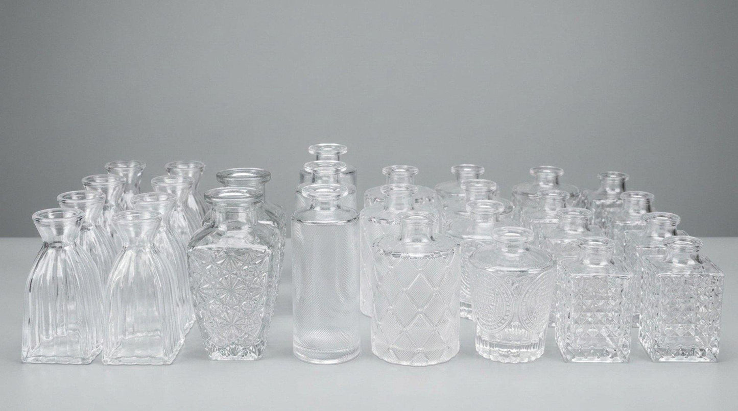 Small Vase Clear (Style Varies)