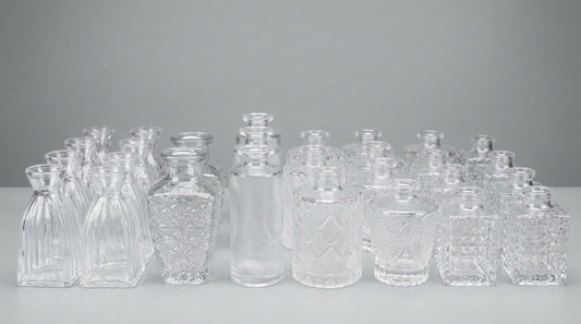 Small Vase Clear (Style Varies)