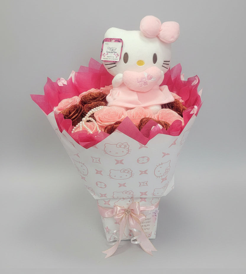 Hello Kitty Glitter Rose Bouquet
