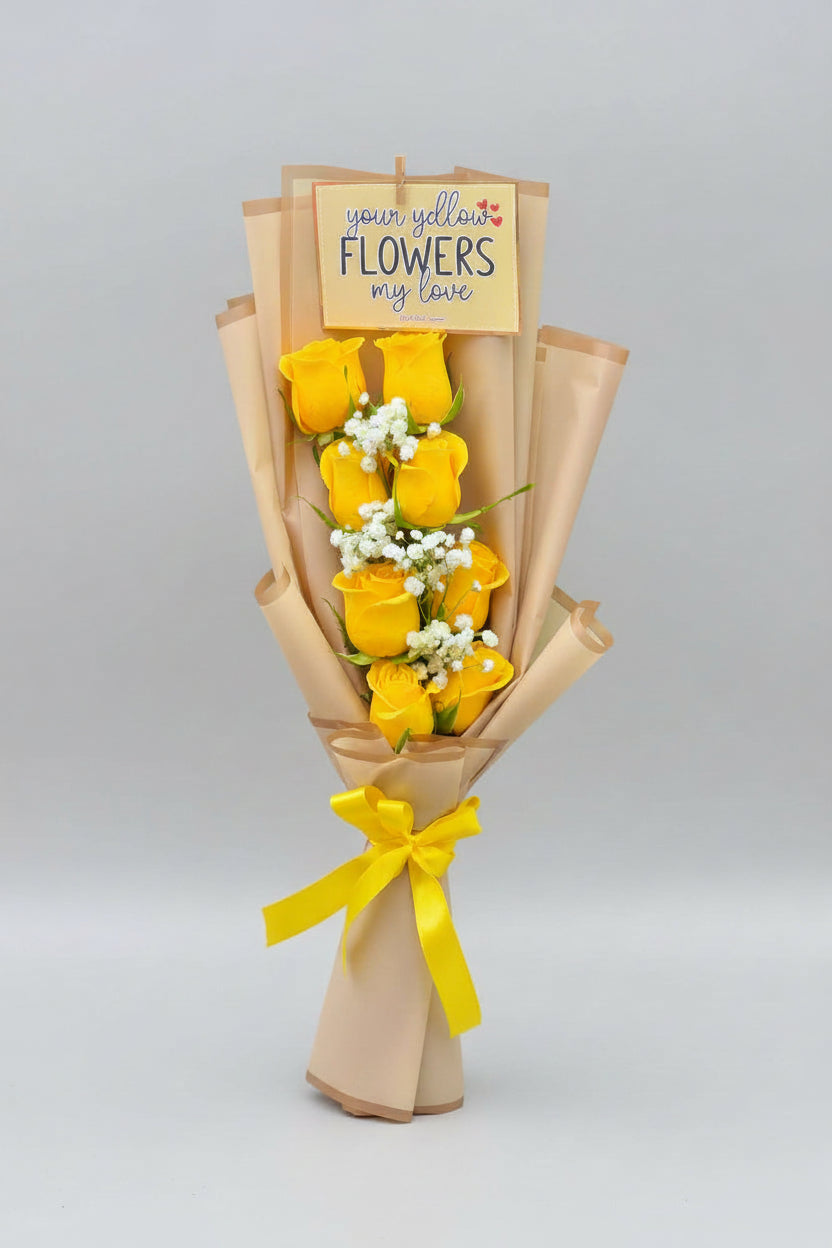 Yellow Flower Day Staircase