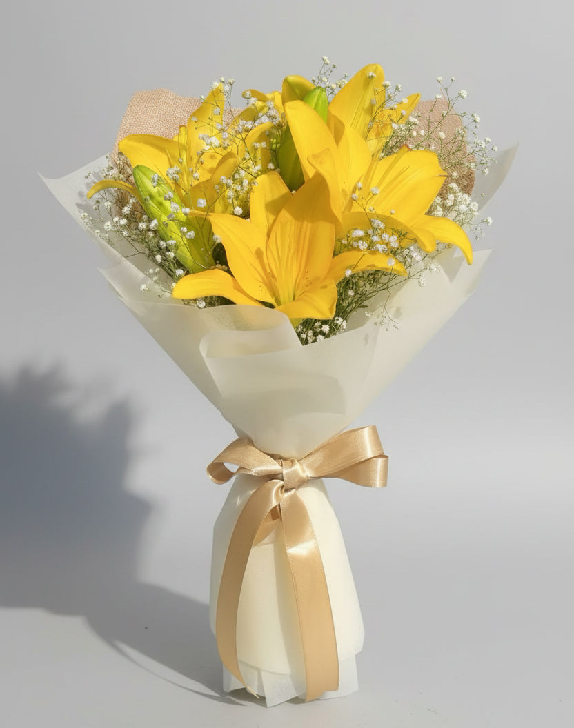 Lily Yellow Bouquet
