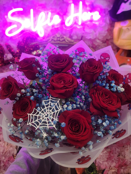 Spiderman A New Day Bouquet