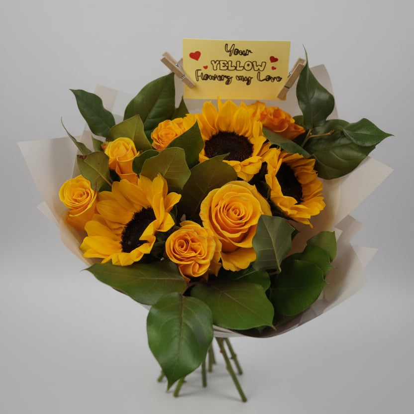 Your Yellow Flowers my Love!
