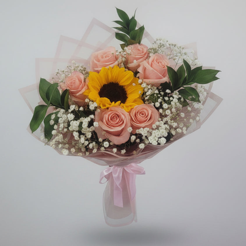Center Sunflower Bouquet