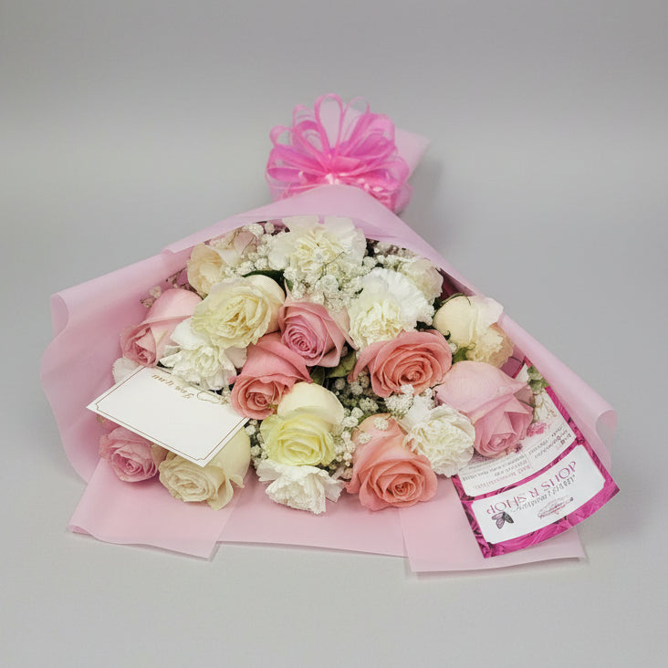 Roses & Carnations - Flat Style