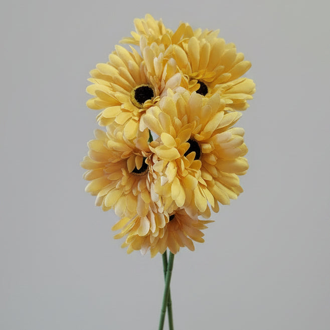 Artificial Gerbera - Yellow