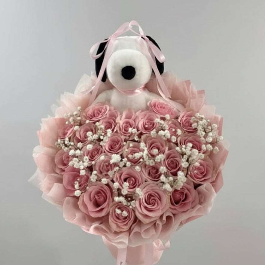 Snoopy Pink
